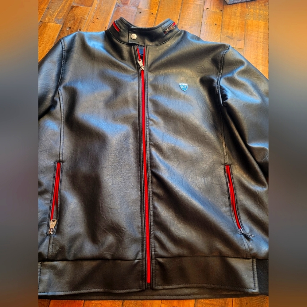 SUPERLATIVE FASHION GENUINE LEATHER JACKET - SIZE XXXL